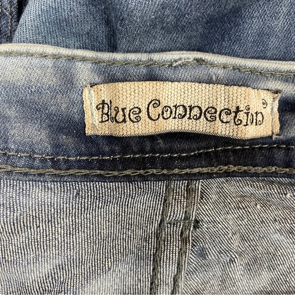 Blue connection, ladies acid washed  jeans size 15/16 - Picture 6 of 6